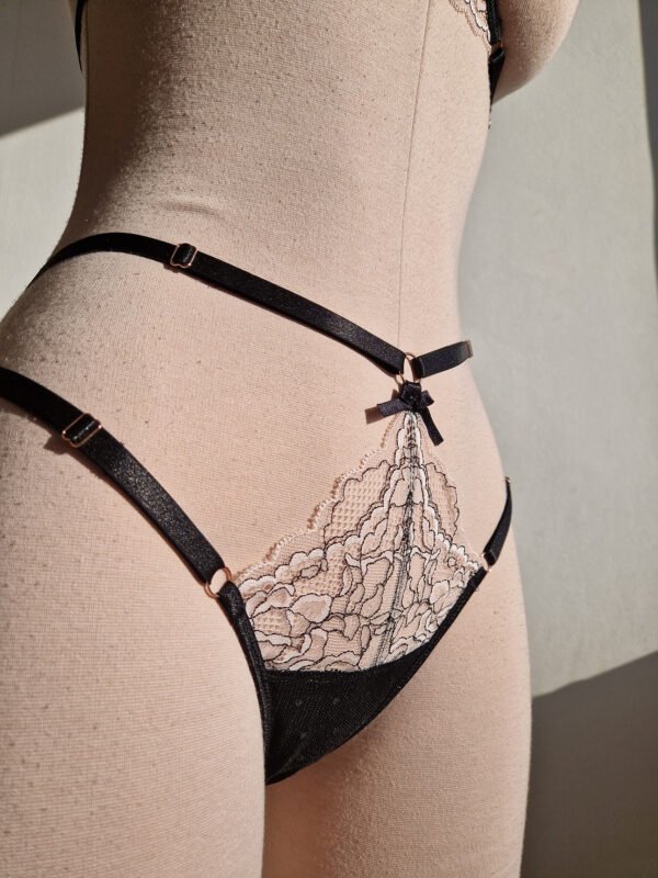 Choker Harness and 2 Strap Panty Set - Image 6