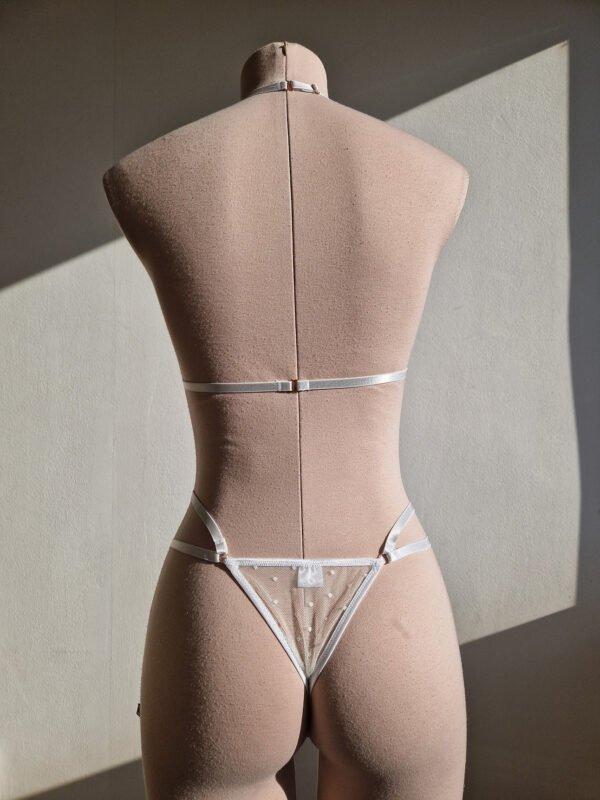 Choker Harness and 2 Strap Panty Set - Image 3