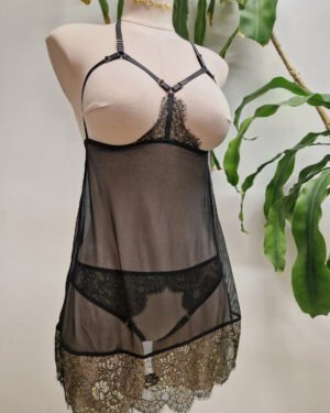 Open Cup Harness Nightie
