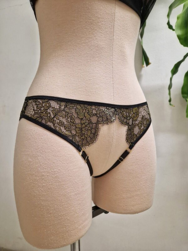 Open Cup Harness Nightie - Image 5