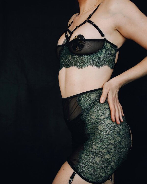 Serena Quarter Cup Cage Bra