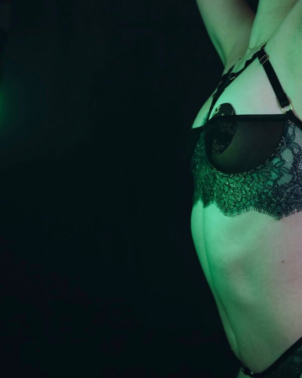 Serena Quarter Cup Cage Bra - Image 3