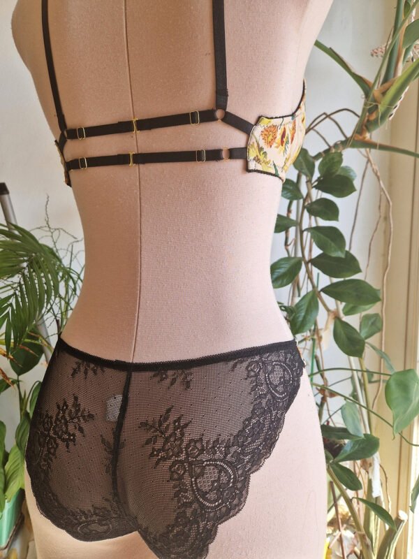 Sunflower Cotton Lingerie Set - Slika 3