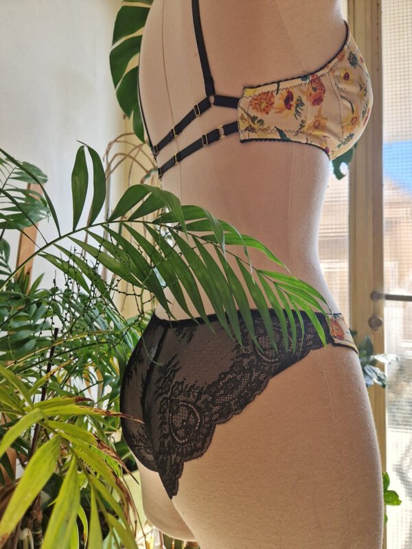 Sunflower Cotton Lingerie Set - Slika 7