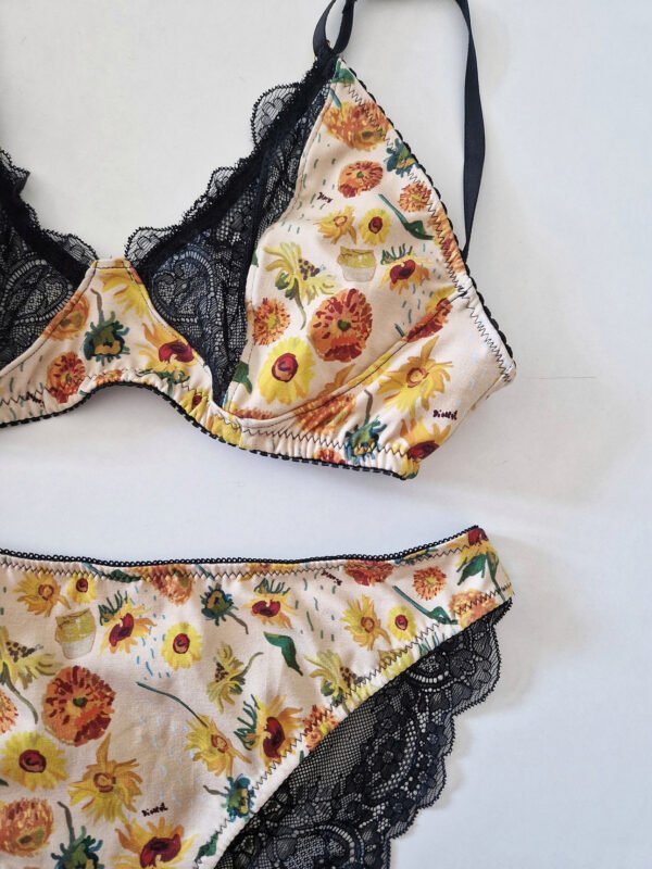 Sunflower Cotton Lingerie Set - Slika 6