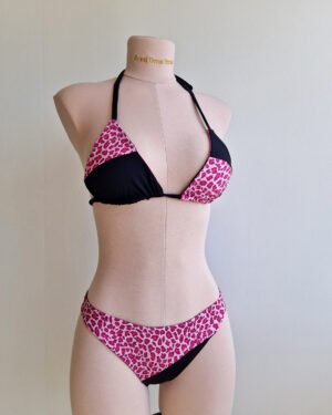 SustainaBabe Bikini Set: A/B cup, S bottoms, multiple colors