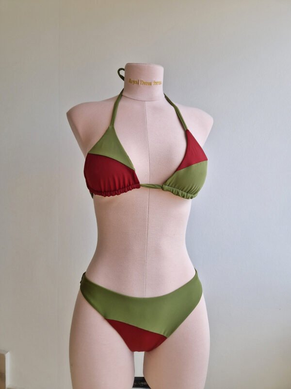 SustainaBabe Bikini Set: A/B cup, M bottoms, multiple colors