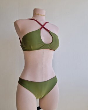 SustainaBabe Bikini Set, B cup, L bottoms
