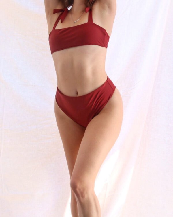 Reversible High-Waist Bikini Bottoms - Image 2