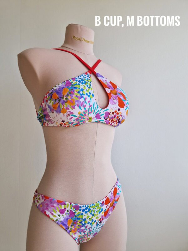 SustainaBabe KeyHole Bikini top, multiple sizes - Image 2