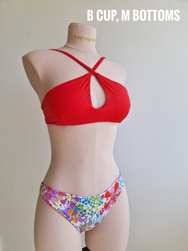 SustainaBabe KeyHole Bikini top, multiple sizes - Image 3